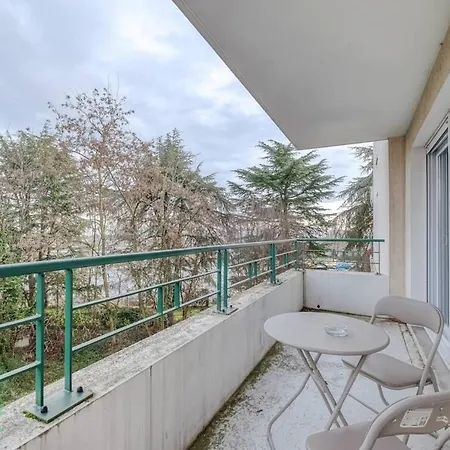 Perollier Ci - Lyon 2 - Bedroom With Balcony And Pool Lejlighed *